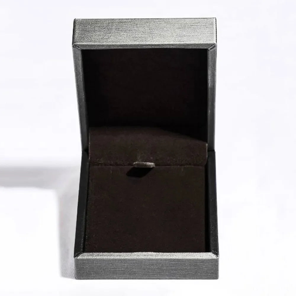 1 Carat Moissanite Rose Gold Plated Sterling Silver Necklace - Southern Shores Clothing