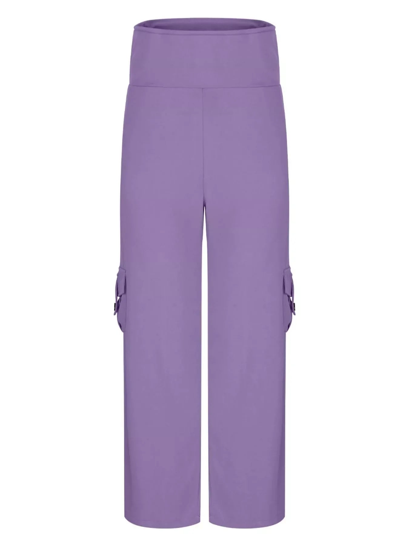 Coastal High-Waisted Yoga Pants With Side Pockets - Southern Shores Clothing