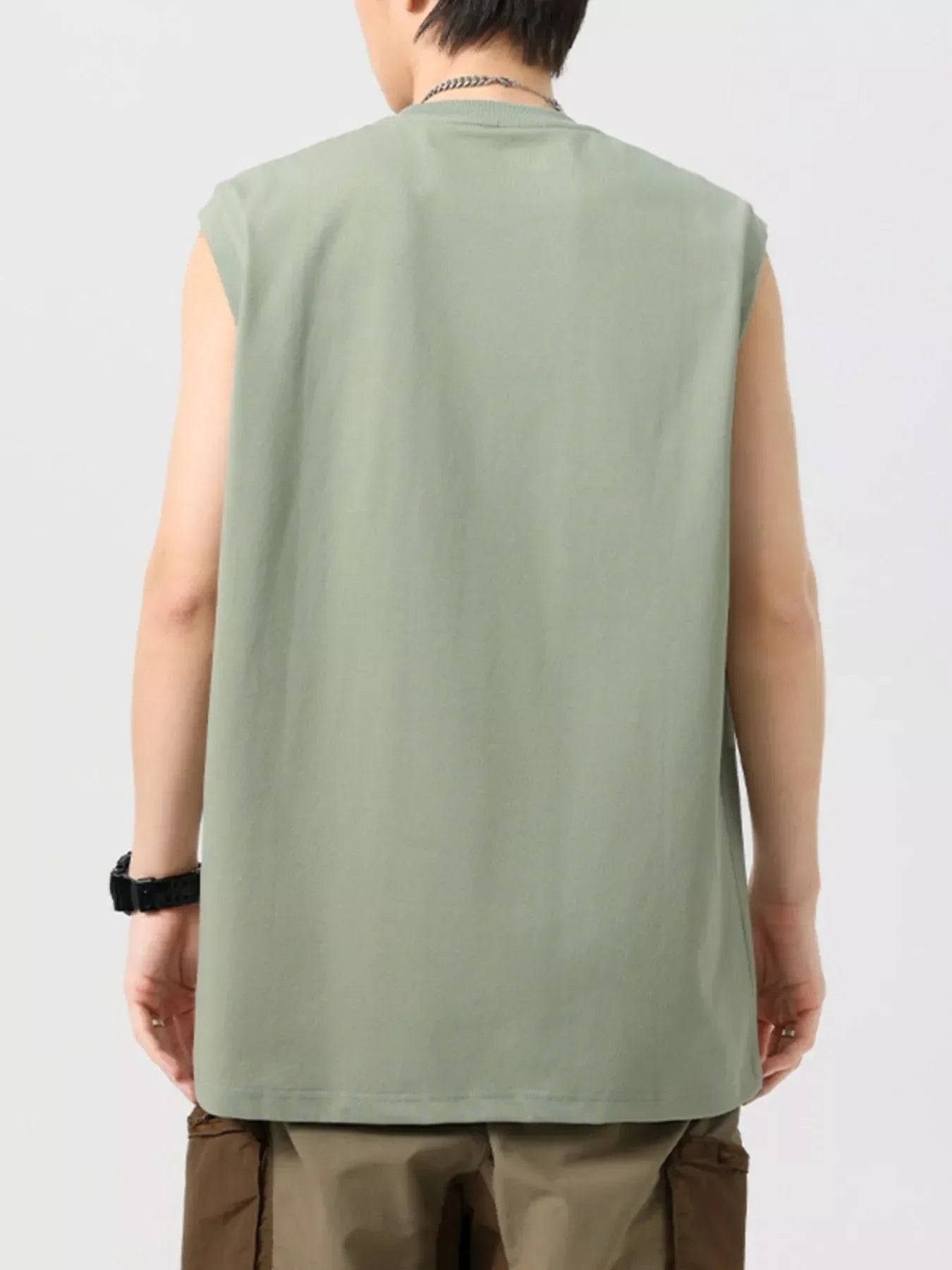 Plus Size Stretch Cotton Blend Tank Top Relaxed Fit - Southern Shores Clothing