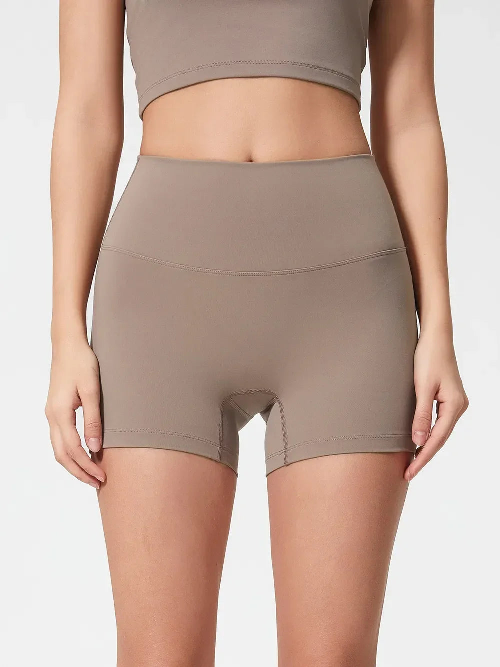 Millennia High Waist Stretch Active Shorts - Southern Shores Clothing