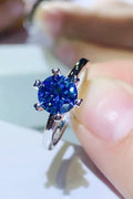 1 Carat Minimalist Moissanite Solitaire Ring - Southern Shores Clothing