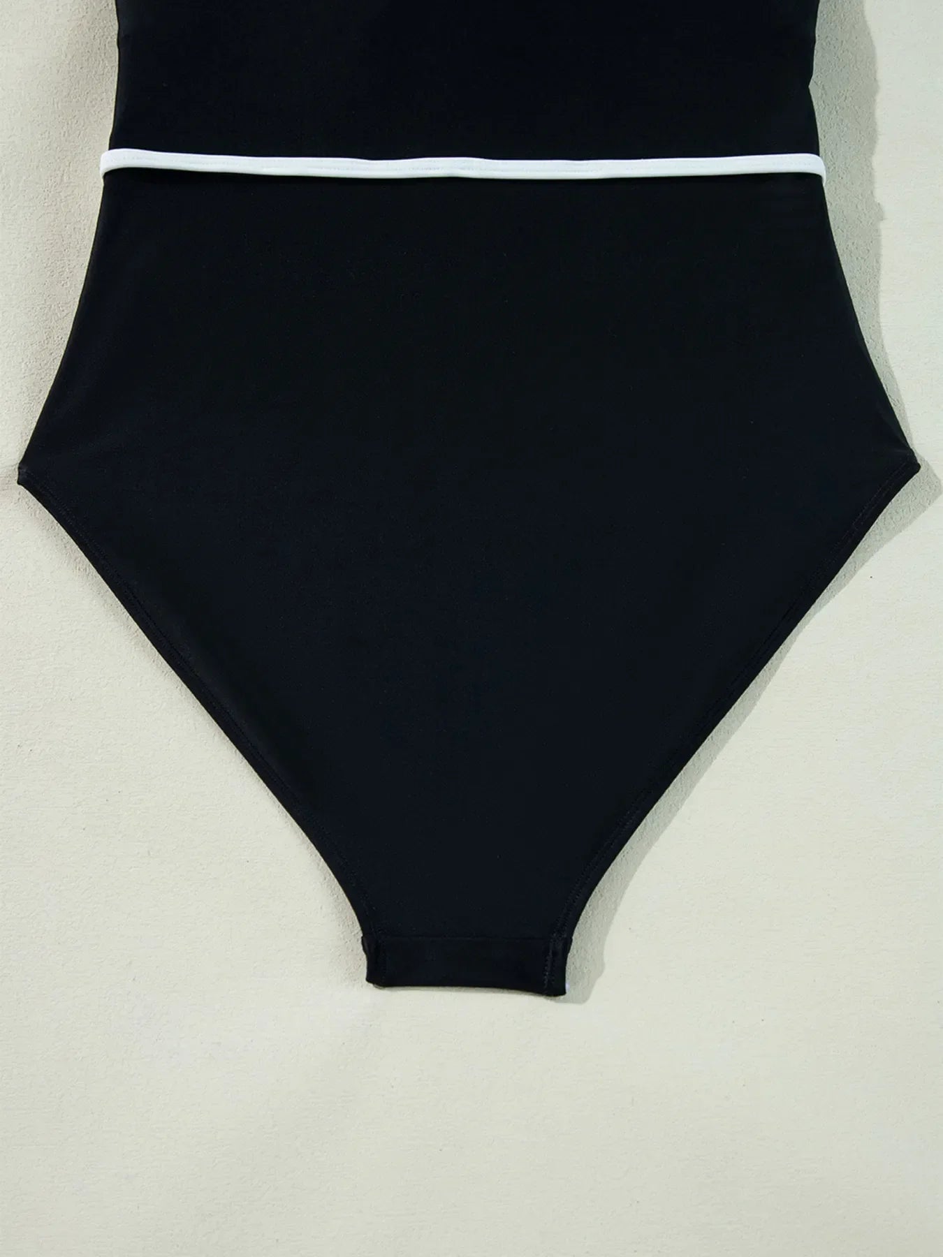 Ruffle Trim V-Neck One-Piece Swimsuit Coastal - Southern Shores Clothing