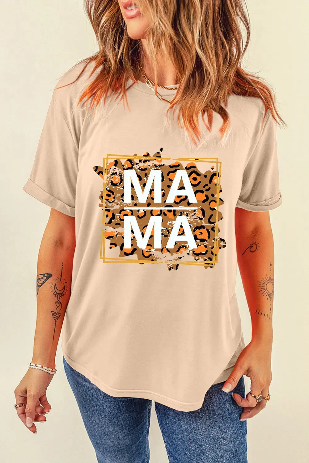 Basic Round Neck Short Sleeve Cotton Blend Tee - Southern Shores Clothing