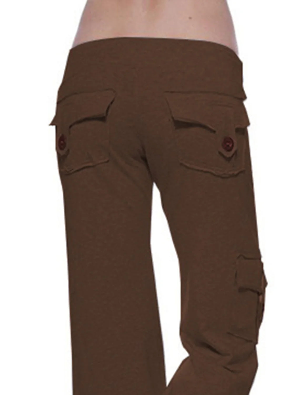Mid Waist Drawstring Pants With Pockets For Everyday Wear - Southern Shores Clothing
